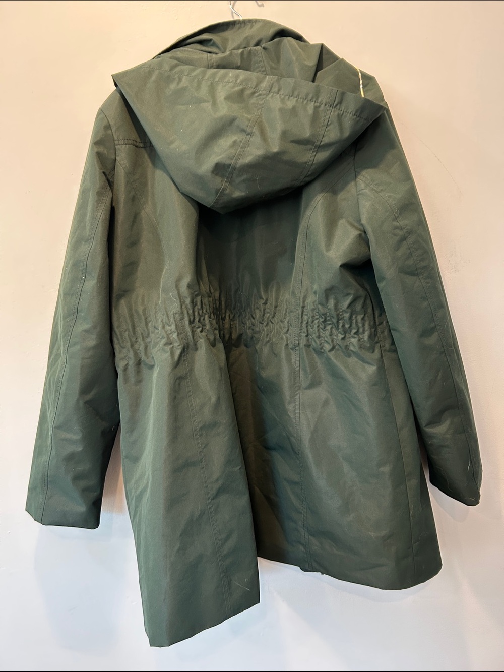 Laundry By Shelli Segal Forest Green Hooded Coat - NWOT - Picture 5 of 9